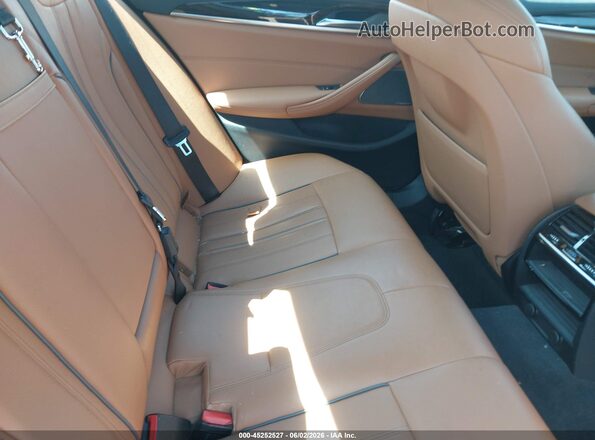 WBAJE7C59KWD55237 2019 BMW 5 SERIES Black Vista de la etiqueta del VIN