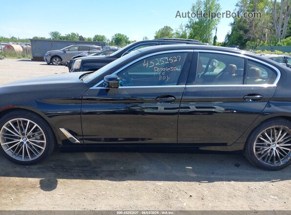 WBAJE7C59KWD55237 2019 BMW 5 SERIES Black Vista interior de 360 grados