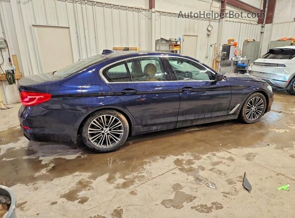 WBAJE7C59KWW05251 2019 BMW 5 SERIES Blue Задня права чверть