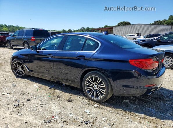 WBAJE7C5XKWW08899 2019 BMW 5 SERIES Blue Задня ліва чверть
