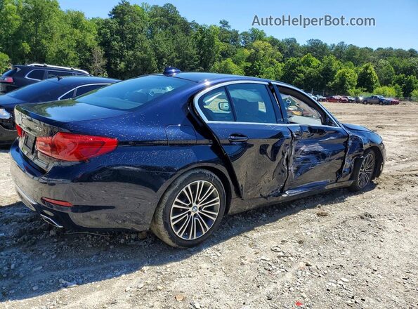 WBAJE7C5XKWW08899 2019 BMW 5 SERIES Blue Задня права чверть