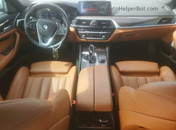 WBAJE7C5XKWW10703 2019 BMW 5 SERIES White 