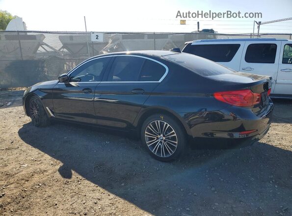 WBAJR3C01LBP95363 2020 BMW 5 SERIES Black უკანა მარცხენა