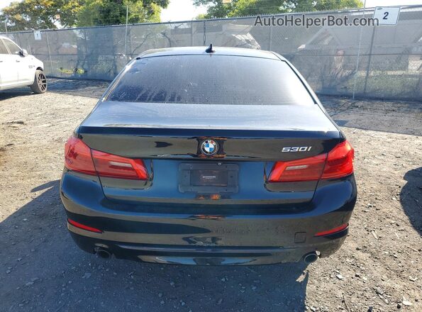 WBAJR3C01LBP95363 2020 BMW 5 SERIES Black უკანა ხედი