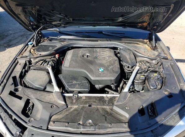WBAJR3C01LBP95363 2020 BMW 5 SERIES Black უკანა სალონის ხედი