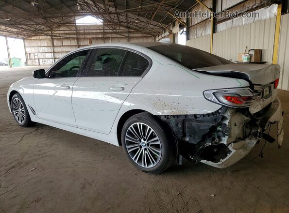 WBAJR3C06LWW70822 2020 BMW 5 SERIES White Հետևի ձախ