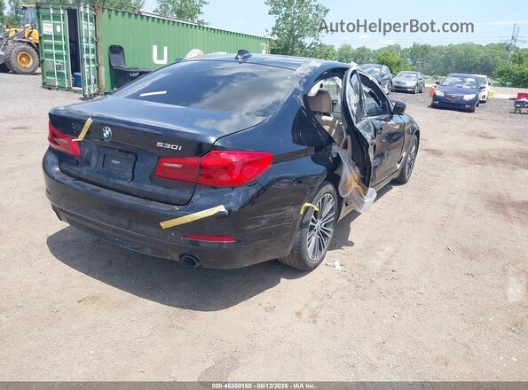 WBAJR3C07LWW69226 2020 BMW 5 SERIES Black Trasero derecho