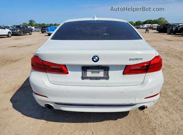 WBAJR3C09LCD05507 2020 BMW 5 SERIES White Widok z tyłu