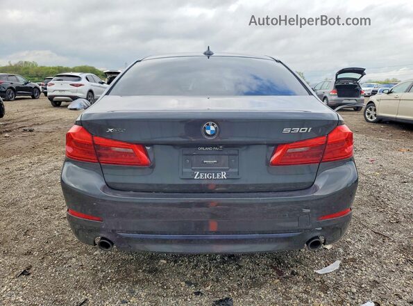 WBAJR7C00LCD77901 2020 BMW 5 SERIES Gray Vista trasera