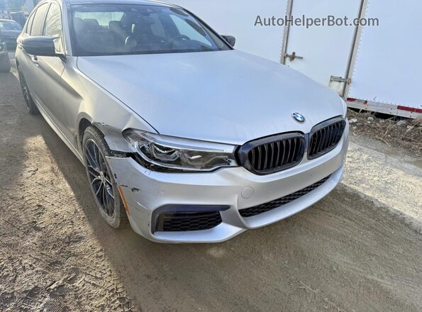 WBAJR7C01LWW65437 2020 BMW 5 SERIES Silver Առջևի աջ