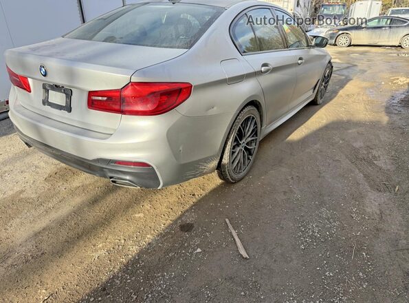 WBAJR7C01LWW65437 2020 BMW 5 SERIES Silver Հետևի աջ