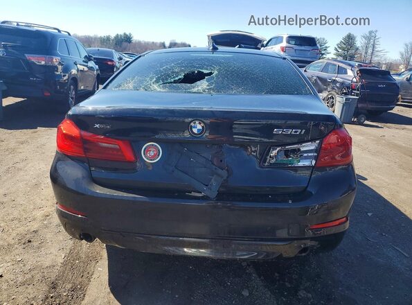 WBAJR7C01LWW74316 2020 BMW 5 SERIES Black Vista trasera