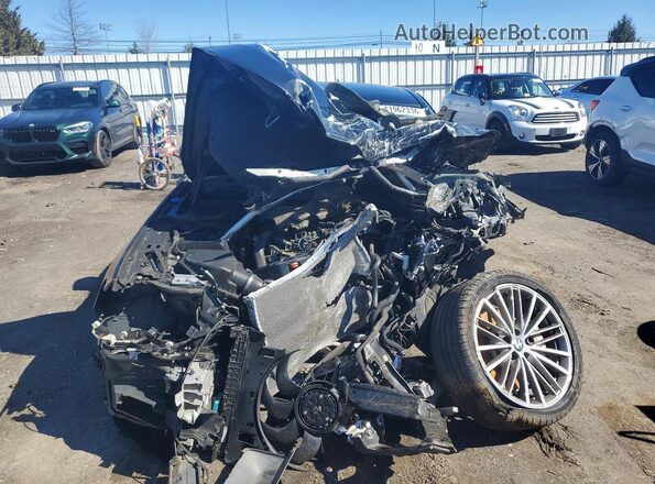 WBAJR7C01LWW74316 2020 BMW 5 SERIES Black Vista frontal