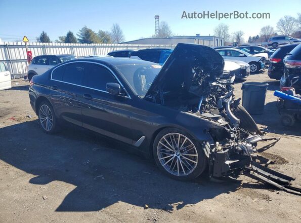 WBAJR7C01LWW74316 2020 BMW 5 SERIES Black Delantero derecho
