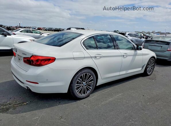 WBAJR7C02LCE53747 2020 BMW 5 SERIES Белый Задняя правая четверть