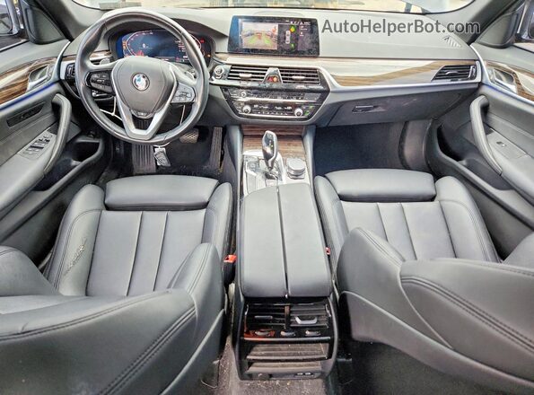 WBAJR7C04LCE45262 2020 BMW 5 SERIES Black Vista del salpicadero