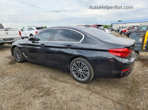 WBAJR7C04LCE45262 2020 BMW 5 SERIES Black Trasero izquierdo