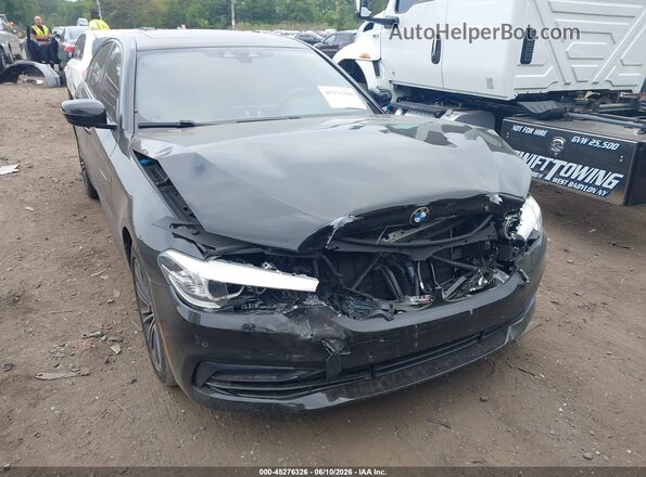 WBAJR7C04LWW79669 2020 BMW 5 SERIES Black Widok zestawu wskaźników