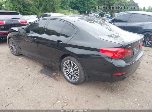 WBAJR7C04LWW79669 2020 BMW 5 SERIES Black Tył lewy