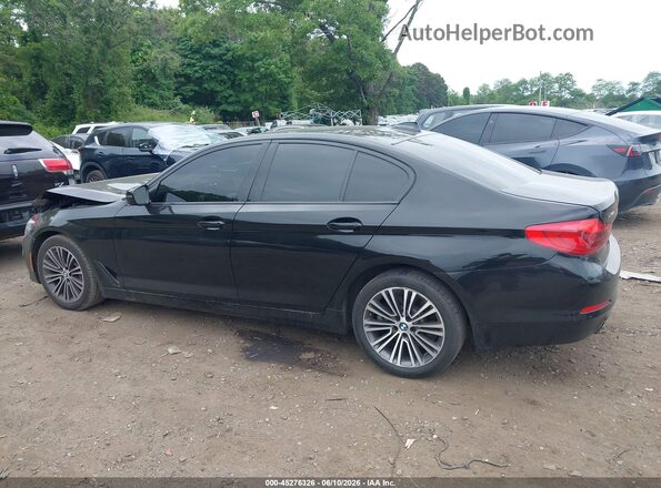 WBAJR7C04LWW79669 2020 BMW 5 SERIES Black Widok wnętrza 360 stopni