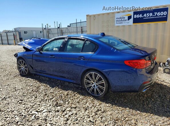 WBAJS1C02LCD66304 2020 BMW 5 SERIES Blue 