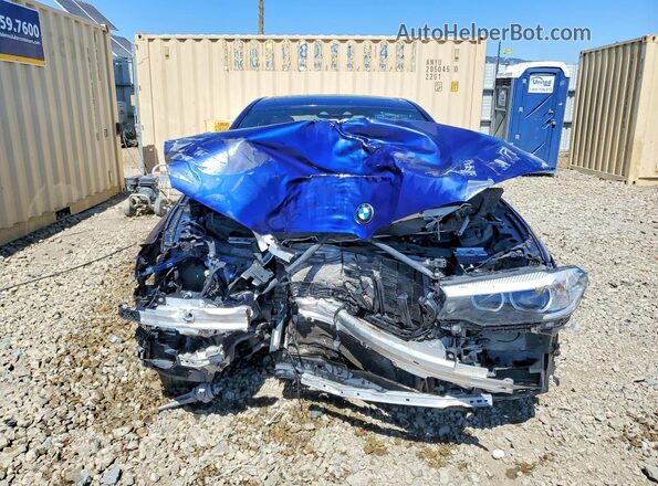 WBAJS1C02LCD66304 2020 BMW 5 SERIES Blue 