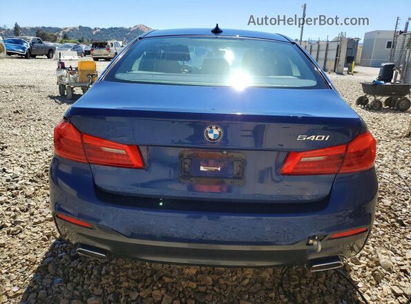WBAJS1C02LCD66304 2020 BMW 5 SERIES Blue 