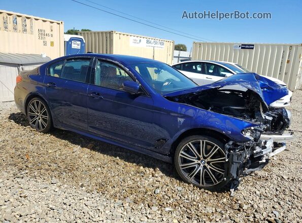 WBAJS1C02LCD66304 2020 BMW 5 SERIES Blue 