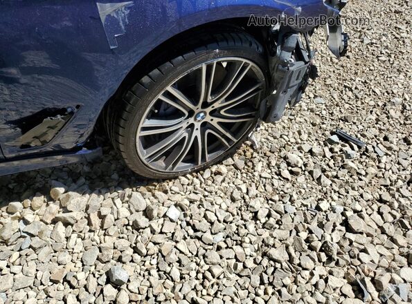 WBAJS1C02LCD66304 2020 BMW 5 SERIES Blue 