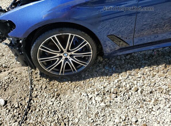 WBAJS1C02LCD66304 2020 BMW 5 SERIES Blue 