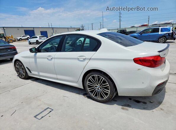 WBAJS3C02LCE58654 2020 BMW 5 SERIES Белый Задняя левая четверть