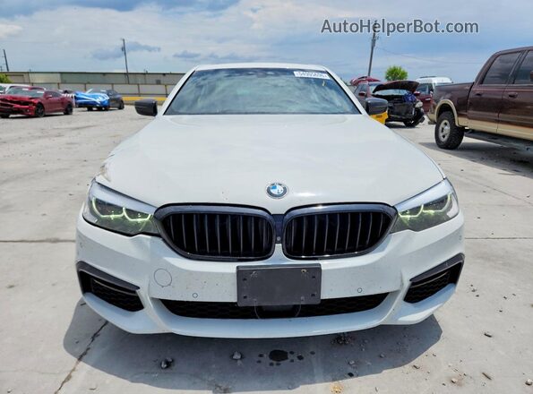 WBAJS3C02LCE58654 2020 BMW 5 SERIES Белый Вид спереди