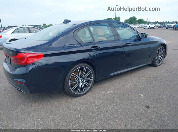 WBAJS3C06LCE67292 2020 BMW 5 SERIES Black Հետևի աջ