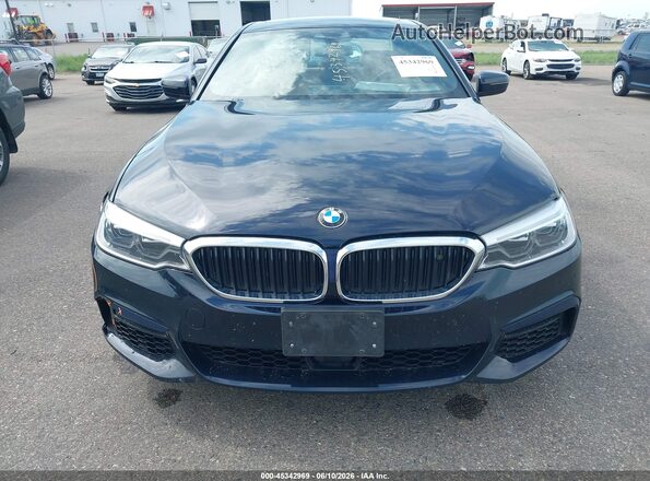 WBAJS3C06LCE67292 2020 BMW 5 SERIES Black Սարքավորումների վահանակի տեսք