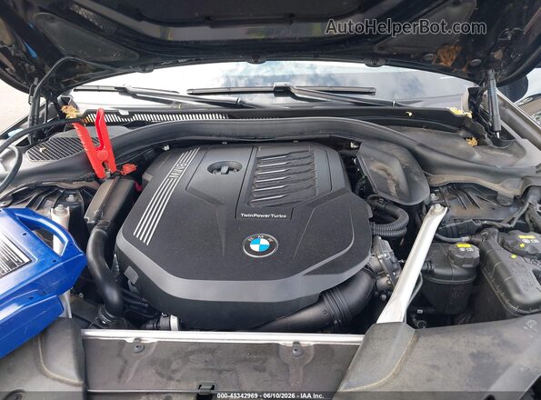 WBAJS3C06LCE67292 2020 BMW 5 SERIES Black Հետևի տեսք