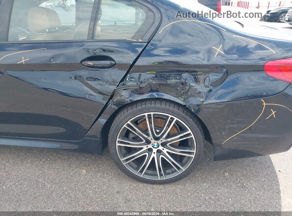 WBAJS3C06LCE67292 2020 BMW 5 SERIES Black Դիմացի տեսք
