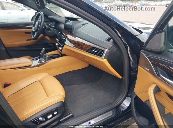 WBAJS3C06LCE67292 2020 BMW 5 SERIES Black Սալոնի դիմացի տեսք