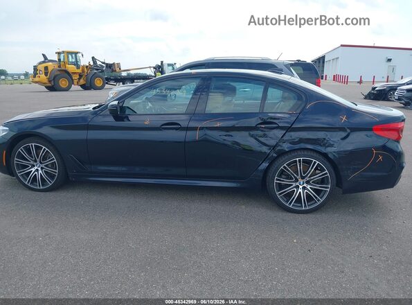 WBAJS3C06LCE67292 2020 BMW 5 SERIES Black Սալոնի 360 աստիճան տեսք