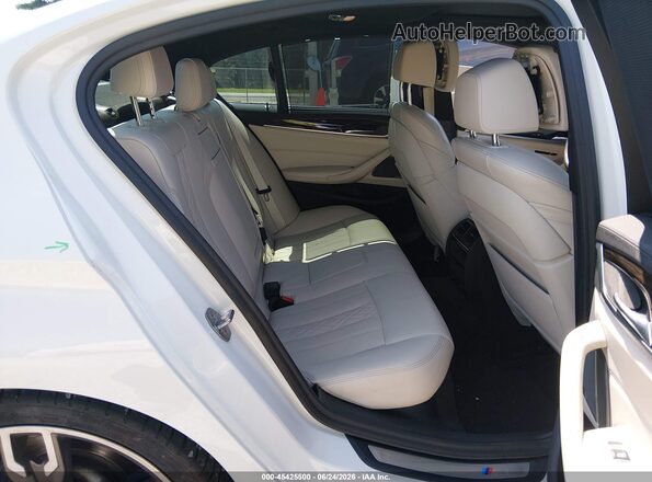 WBAJS7C00LBN96011 2020 BMW 5 SERIES White VIN կոդի պիտակի տեսք
