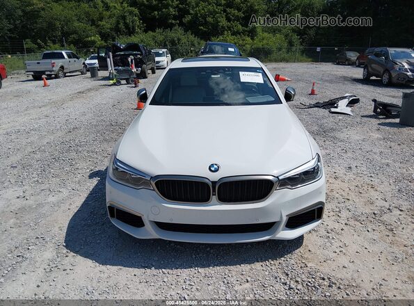 WBAJS7C00LBN96011 2020 BMW 5 SERIES White Սարքավորումների վահանակի տեսք