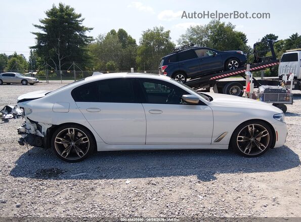 WBAJS7C00LBN96011 2020 BMW 5 SERIES White Սալոնի հետևի տեսք