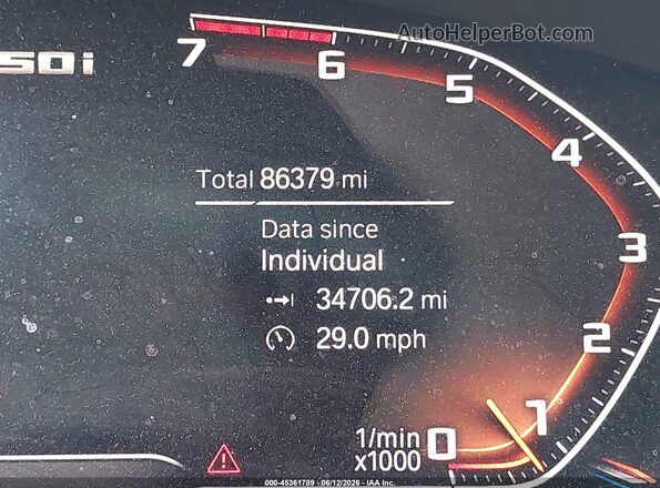 WBAJS7C00LBN96641 2020 BMW 5 SERIES Gray 