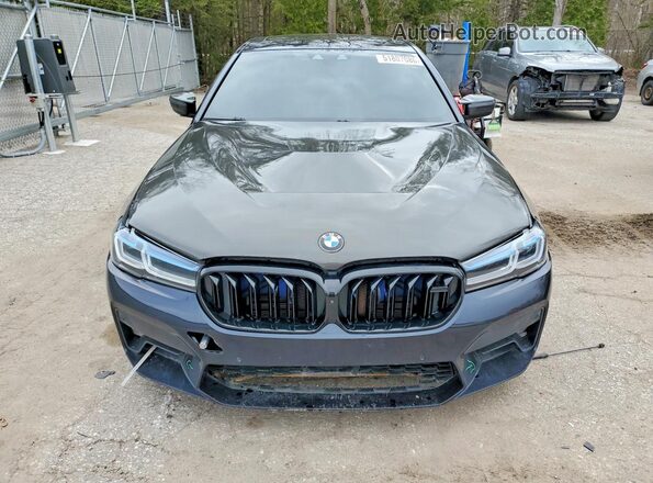WBAJS7C00LCE67134 2020 BMW M5 Blue Front view