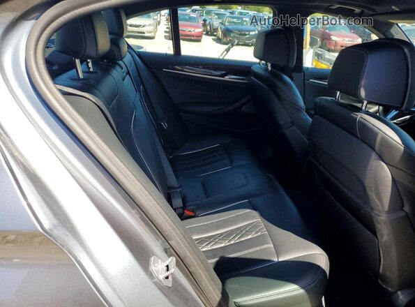 WBAJS7C05LCD47524 2020 BMW M5 Gray Vista de los asientos traseros