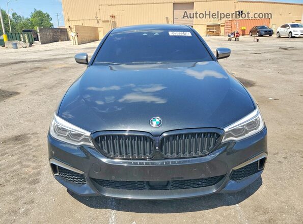 WBAJS7C05LCD53856 2020 BMW M5 Black Вид спереду