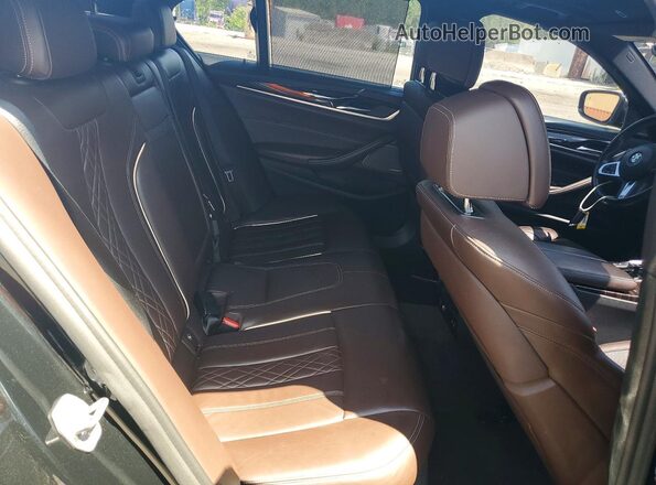 WBAJS7C05LCD53856 2020 BMW M5 Black Вид задніх сидінь