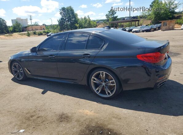 WBAJS7C05LCD53856 2020 BMW M5 Black Задня ліва чверть