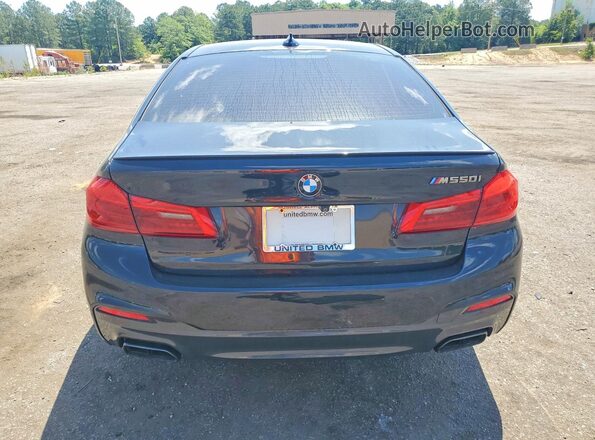 WBAJS7C05LCD53856 2020 BMW M5 Black Вид ззаду