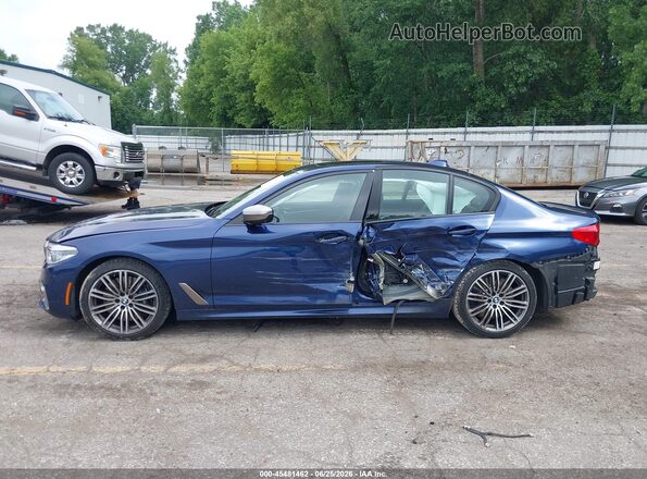 WBAJS7C08LCD08748 2020 BMW 5 SERIES Blue 