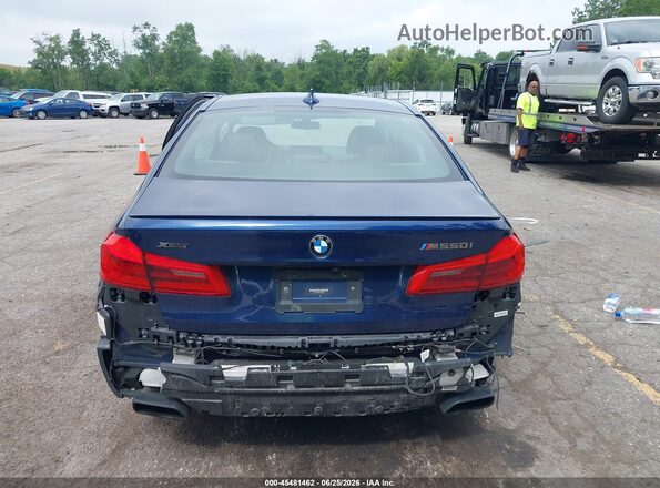 WBAJS7C08LCD08748 2020 BMW 5 SERIES Blue 